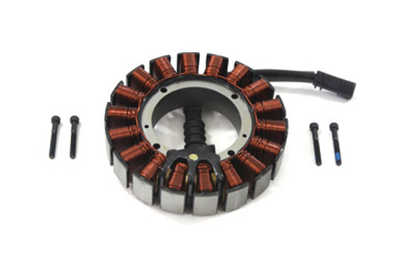 V-Twin - 32-0968 - Alternator Stator Unmolded 50 Amp 3 Phase with Plug
