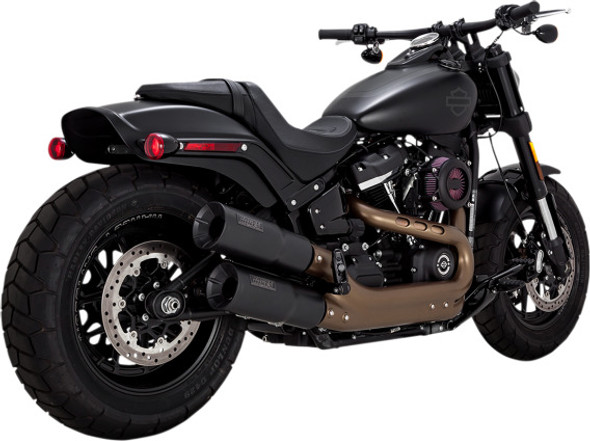 Vance & Hines - Hi-Output Slip on Mufflers - fits '18 FXFB