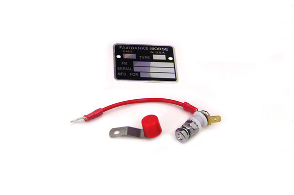 V-Twin - 32-1146 - Magneto Red Button Kill Switch Kit