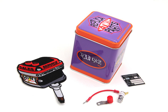 V-Twin - 32-1146 - Magneto Red Button Kill Switch Kit