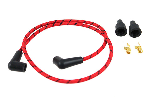 V-Twin - 32-1217 - Universal Braided Wire Kit 7mm