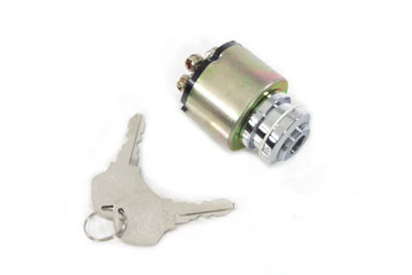 V-Twin - 32-1267 - Universal 3 Position Ignition Key Switch