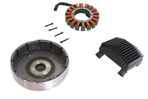 V-Twin - 32-1280 - Alternator Charging System Kit 50 Amp