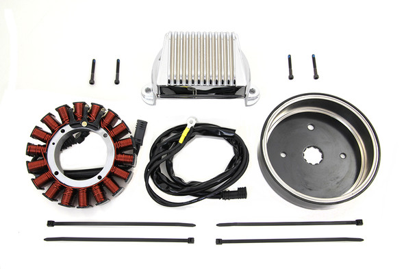 V-Twin - 32-1281 - Alternator Charging System Kit 50 Amp