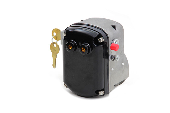 V-Twin - 32-1309 - Complete Burkhardt Magneto Head with Key Lock