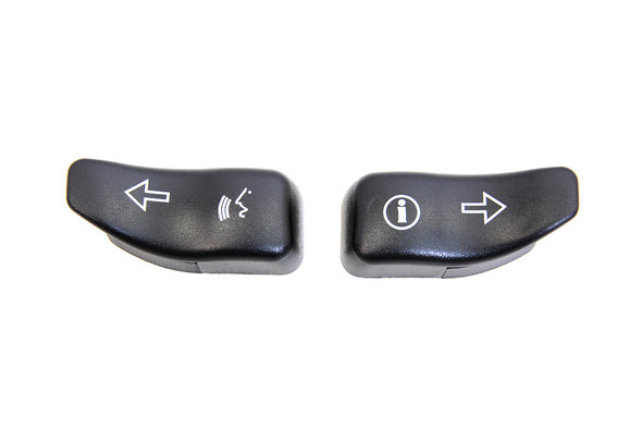 V-Twin - 32-1323 - Black Turn Signal Extension Cap