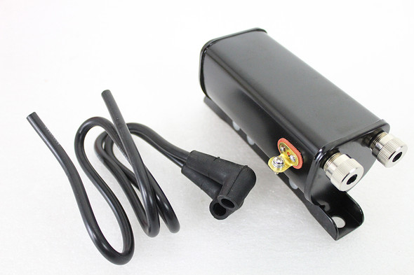 V-Twin - 32-1338 - Stock 6 Volt Replica Ignition Coil Black