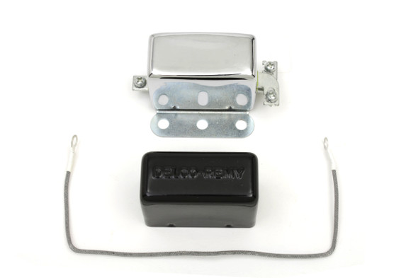 V-Twin - 32-1341 - Delco Remy 12 Volt Look Alike 2-Brush Relay