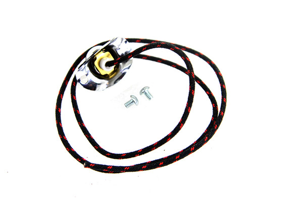 V-Twin - 32-1388 - Replica Handlebar Horn Switch Button with 1 Wire