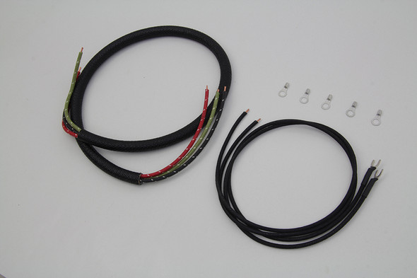 V-Twin - 32-1430 - Spotlamp Wire Kit - Fits 1936-1948 Harley-Davidson EL, 1941-1948 FL, 1936-1952 W