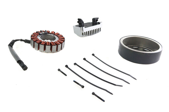V-Twin - 32-1711 - Alternator Charging System Kit 50 Amp