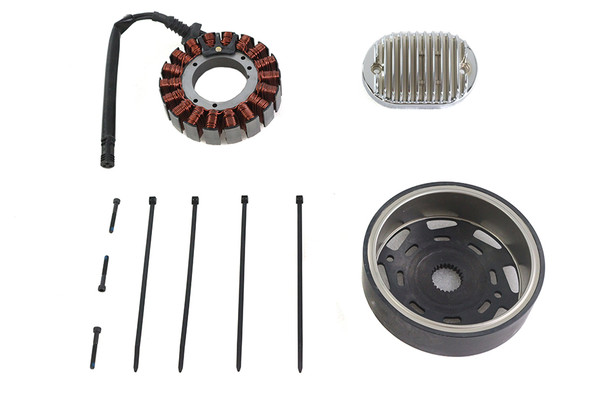 V-Twin - 32-1713 - Alternator Charging System Kit 48 Amp
