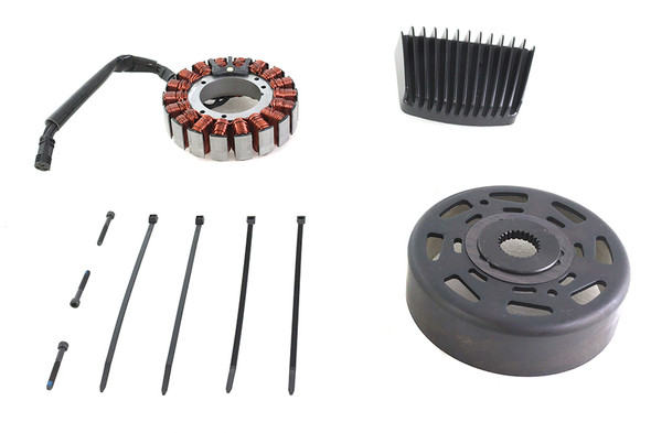 V-Twin - 32-1714 - Alternator Charging System Kit 50 Amp