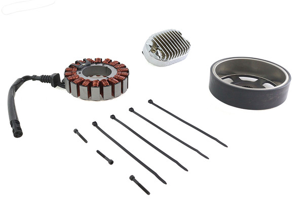 V-Twin - 32-1717 - Alternator Charging System Kit 48 Amp