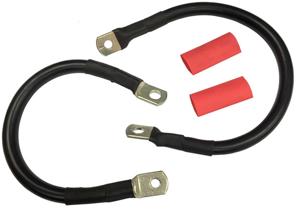 V-Twin - 32-1846 - Battery Cable Set Black