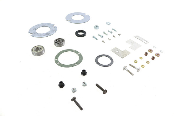 V-Twin - 32-1868 - 3-Brush Generator Hardware Kit - Fits 1937-1948 Harley-Davidson UL, 1930-1934 VL, 1936-1940 EL, 1941-1957 FL