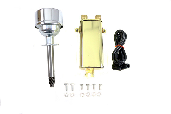 V-Twin - 32-1897 - Panhead 12 Volt Brass Coil Kit
