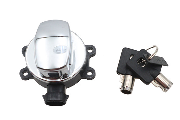 V-Twin - 32-1912 - FLT Ignition Switch Chrome
