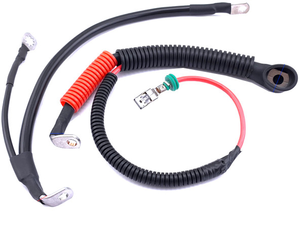 V-Twin - 32-1977 - Battery Cable Set Black