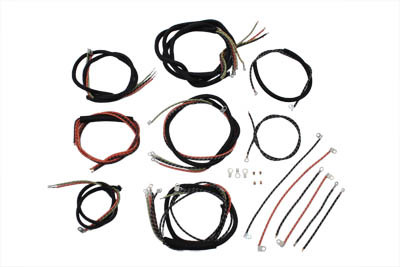 V-Twin - 32-7555 - Wiring Harness Kit - Fits 1942-1945 Harley-Davidson WLA (Solo)