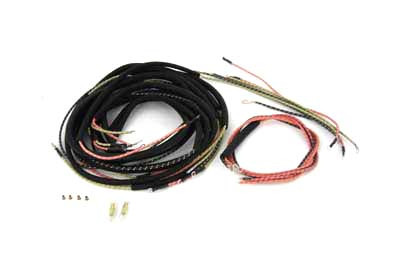 V-Twin - 32-7556 - Wiring Harness Kit 12 Volt - Fits 1965-1966 Harley-Davidson XLH (12 volt battery XLH models)