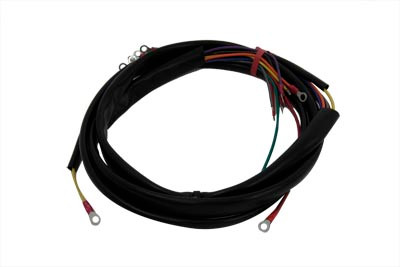 V-Twin - 32-7577 - Main Wiring Harness - Fits 1971-1972 Harley-Davidson XLCH (Late 1971 XLCH kick starter models)
