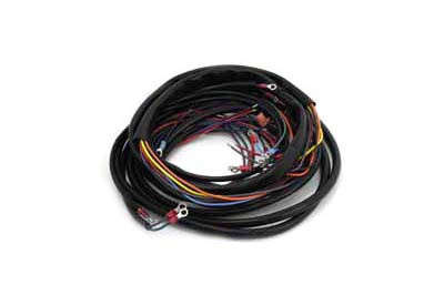 V-Twin - 32-7612 - Wiring Harness Kit - Fits 1973-1974 Harley-Davidson XLCH (kick starter models)