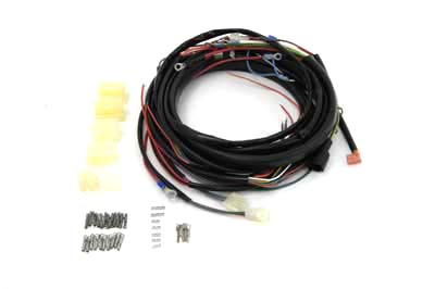 V-Twin - 32-7615 - Wiring Harness Kit - Fits 1978 Harley-Davidson XLCH (kick starter models)