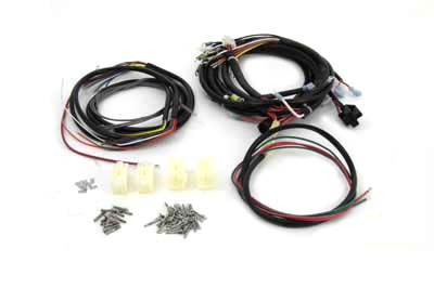 V-Twin - 32-7622 - Wiring Harness Kit - Fits 1980 Harley-Davidson XL (Electric start models), 1980 XLS (Electric start models)