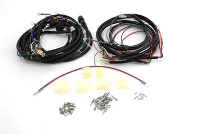 V-Twin - 32-7623 - Wiring Harness Kit - Fits 1981 Harley-Davidson XL (Electric start models), 1981 XLS (Electric start models)