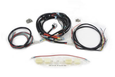V-Twin - 32-7624 - Wiring Harness Kit - Fits 1982-1984 Harley-Davidson XLS (Early 1984 electric start models), 1982-1984 XL (Early 1984 electric start models)