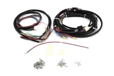 V-Twin - 32-7625 - Wiring Harness Kit - Fits 1984-1985 Harley-Davidson XL (Electric start models), 1984-1985 XLS (Electric start models)