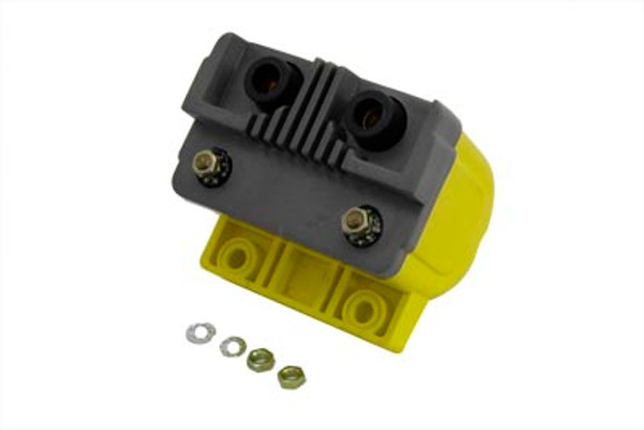 V-Twin - 32-7771 - Yellow Super Coil for Points Ignition