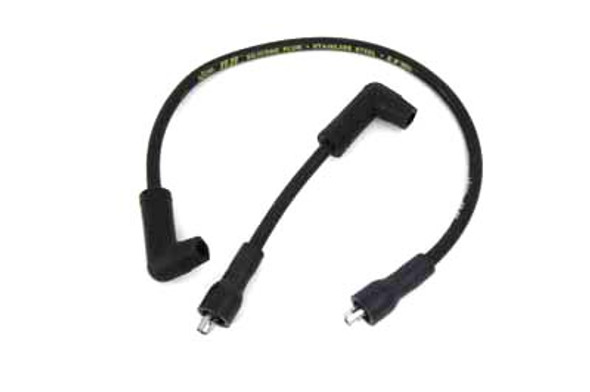 V-Twin - 32-8046 - Accel Black 8.8mm Spark Plug Wire Set