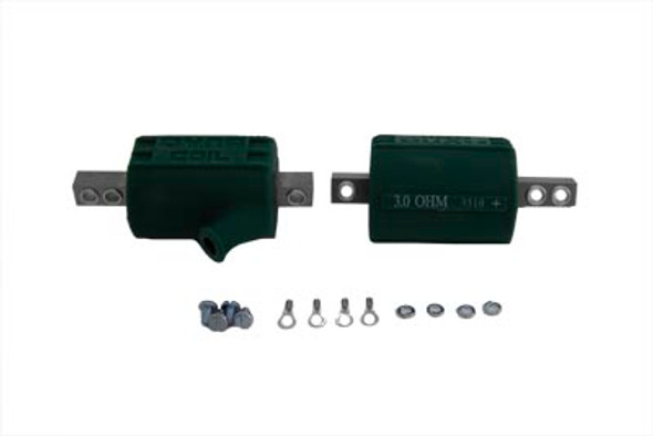 V-Twin - 32-8055 - Dyna 12 Volt 3 Ohm Single Fire Coil
