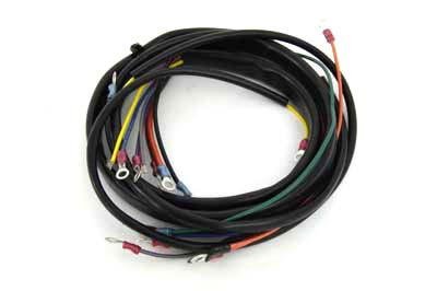V-Twin - 32-9010 - Main Wiring Harness - Fits 1970-1972 Harley-Davidson XLH (Electric start models)