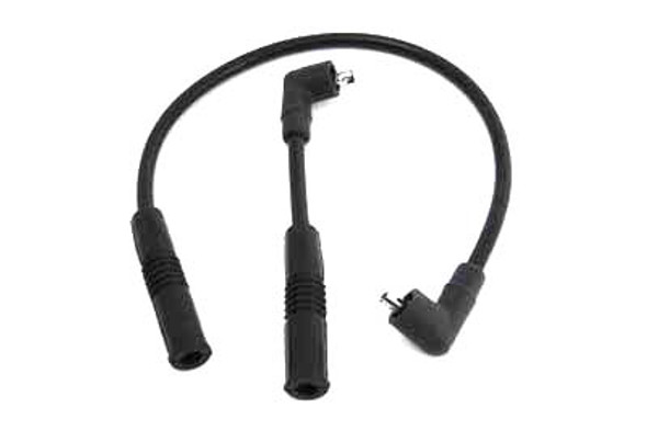 V-Twin - 32-9024 - Accel Spark Plug Wire Set 8.8mm Black