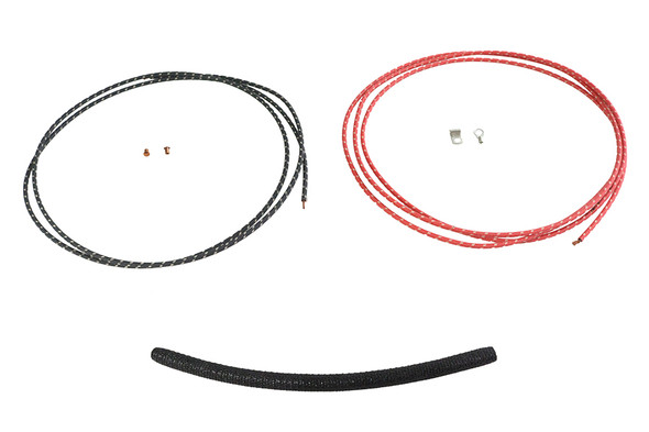 V-Twin - 32-9306 - Tail Lamp Wiring Cotton Braided - Fits 1939-1940 Harley-Davidson EL, 1937-1946 UL, 1941-1946 FL, 1939-1946 WL