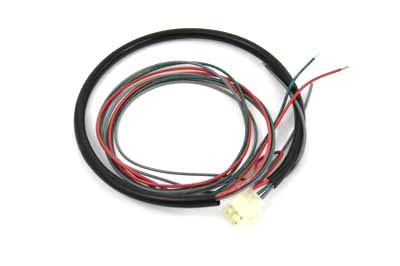 V-Twin - 32-9312 - PVC Covered Tail Lamp Wiring - Fits 1973-1977 Harley-Davidson XL, XLCH, 1982-1984 XL