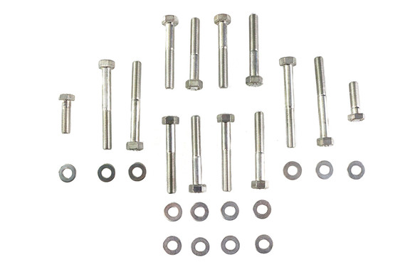 V-Twin - 3208-28 - Rocker Box Screw Kit Cadmium