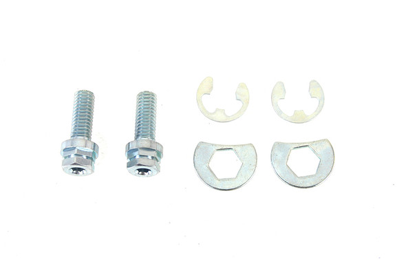 V-Twin - 3254-6 - Exhaust Pipe Locking Bolt Mounting Kit Zinc