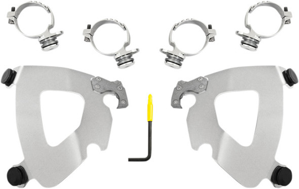 Memphis Shades Gauntlet Fairing Trigger Lock Mount Kit - fits 2018 FXLR