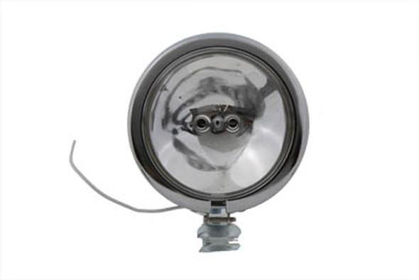 V-Twin - 33-0010 - Chrome Spotlamp Assembly Clear