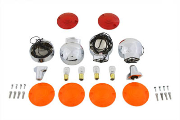 V-Twin - 33-0027 - Universal Type Turn Signal Kit