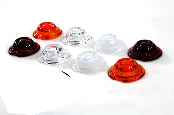 V-Twin - 33-0097 - Guide Bullet Marker Lamp Lens Set