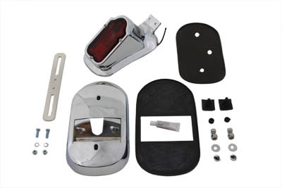 V-Twin - 33-0171 - Tombstone Tail Lamp Kit - Fits 1973-1998 Harley-Davidson XL, 1982-1994 FXR, 1973-1984 FX, 1991-1998 FXD, 1973-1984 FL