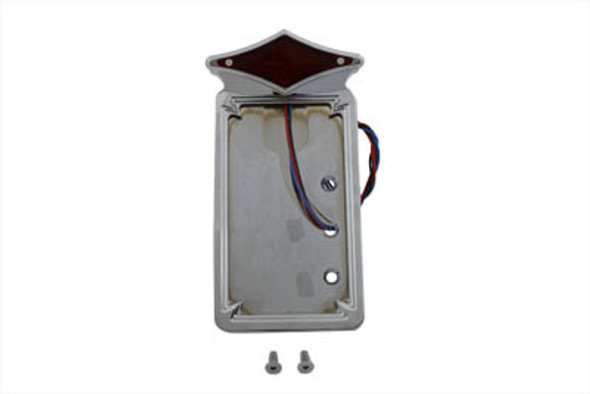 V-Twin - 33-0222 - LED Tail Lamp and License Plate Side Mount