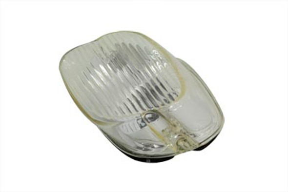 V-Twin - 33-0253 - Tail Lamp Lens Laydown Style Clear