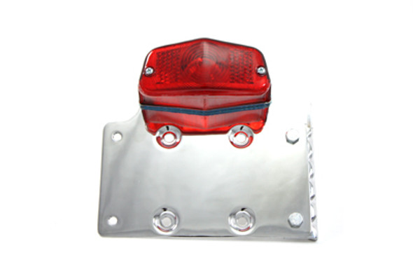 V-Twin - 33-0307 - Chrome Side Mount Tail Lamp Kit
