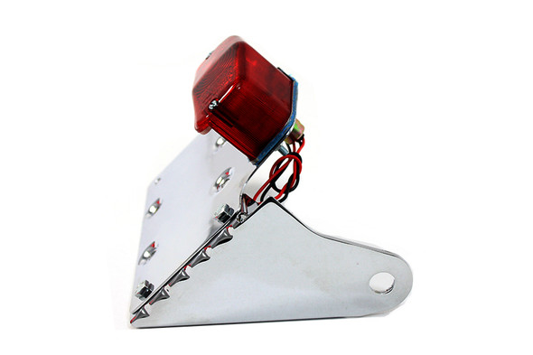 V-Twin - 33-0307 - Chrome Side Mount Tail Lamp Kit
